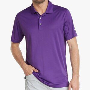 Men's Purple Golf Polo Shirt New